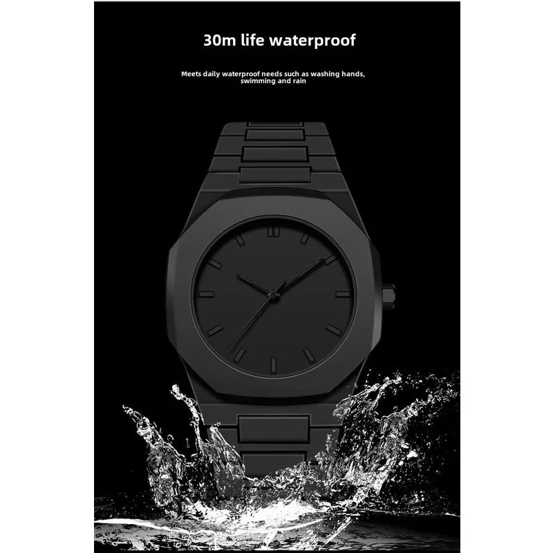 Men's Luxury - Black Arabic Aura Watch